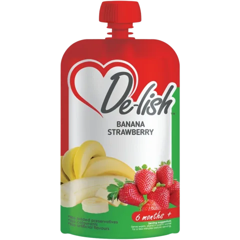 BABY FRUIT DELISH 110ML P, STRAWB BANANA