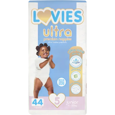 DIAPERS JNR S5 VPACK LOVIES ULTRA 44S